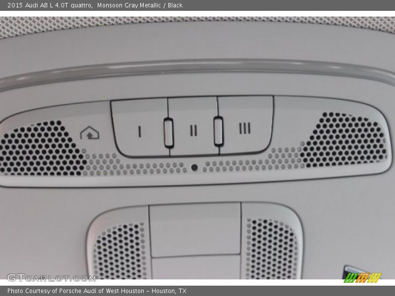 Monsoon Gray Metallic / Black 2015 Audi A8 L 4.0T quattro