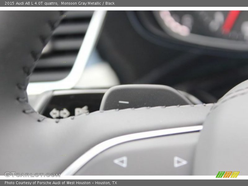 Monsoon Gray Metallic / Black 2015 Audi A8 L 4.0T quattro