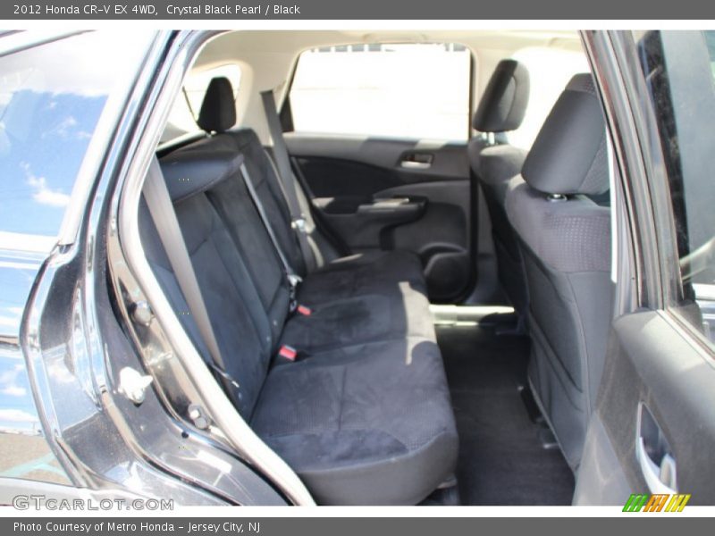 Crystal Black Pearl / Black 2012 Honda CR-V EX 4WD