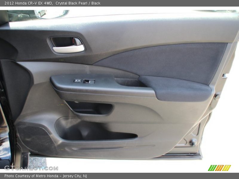 Crystal Black Pearl / Black 2012 Honda CR-V EX 4WD