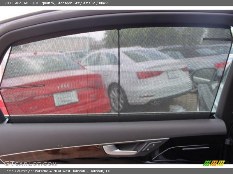 Monsoon Gray Metallic / Black 2015 Audi A8 L 4.0T quattro