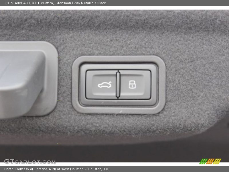 Monsoon Gray Metallic / Black 2015 Audi A8 L 4.0T quattro