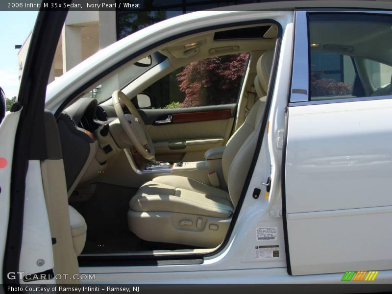 Ivory Pearl / Wheat 2006 Infiniti M 35x Sedan