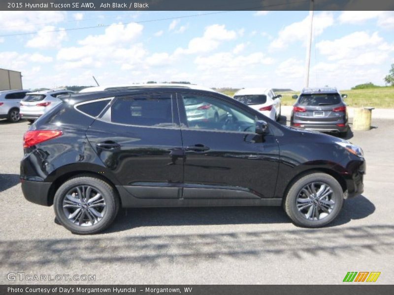 Ash Black / Black 2015 Hyundai Tucson SE AWD