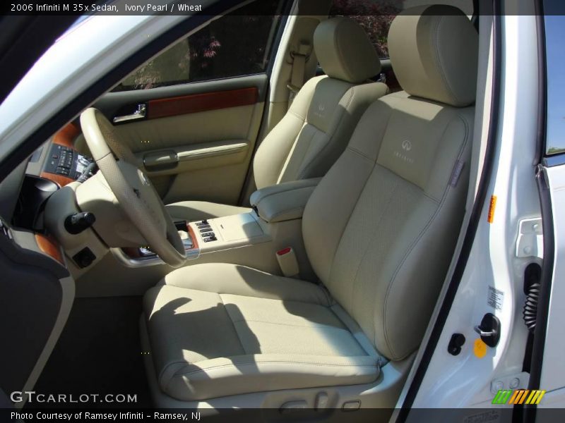 Ivory Pearl / Wheat 2006 Infiniti M 35x Sedan