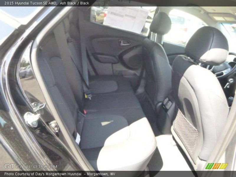 Ash Black / Black 2015 Hyundai Tucson SE AWD