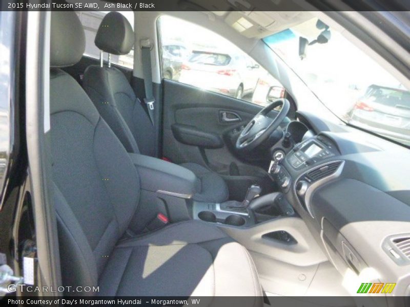 Ash Black / Black 2015 Hyundai Tucson SE AWD