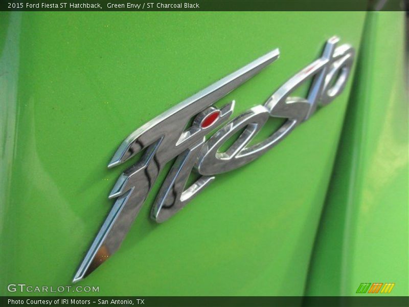 Green Envy / ST Charcoal Black 2015 Ford Fiesta ST Hatchback