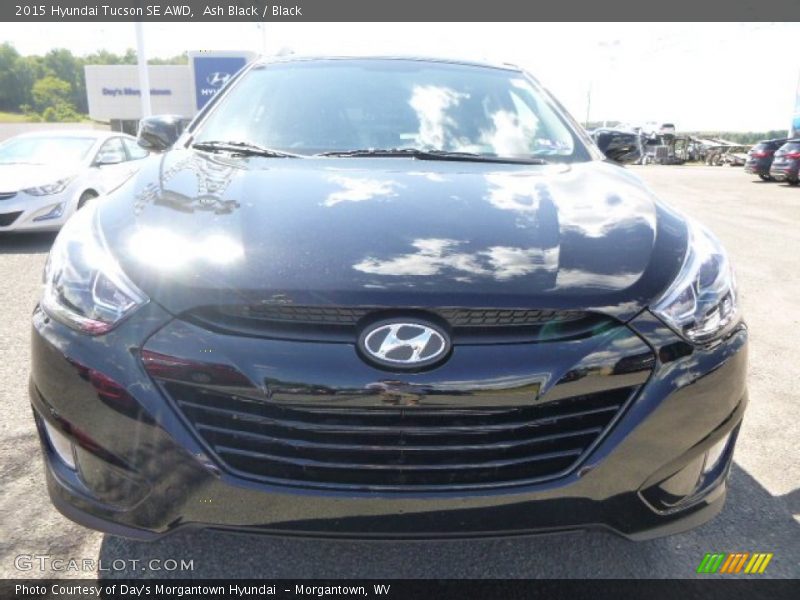 Ash Black / Black 2015 Hyundai Tucson SE AWD