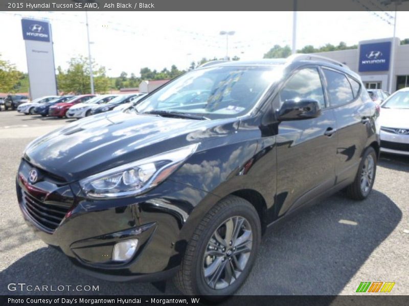 Ash Black / Black 2015 Hyundai Tucson SE AWD