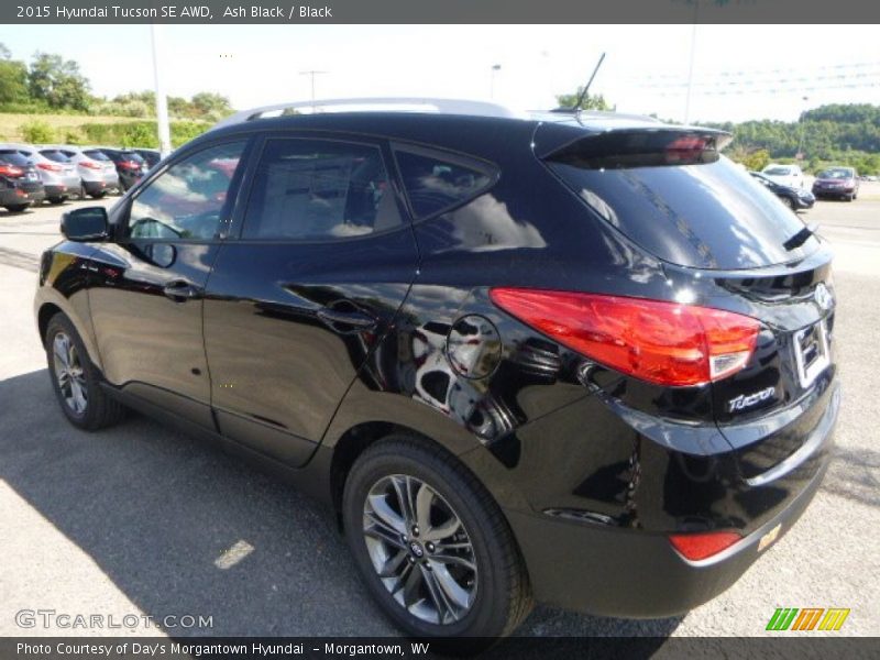 Ash Black / Black 2015 Hyundai Tucson SE AWD