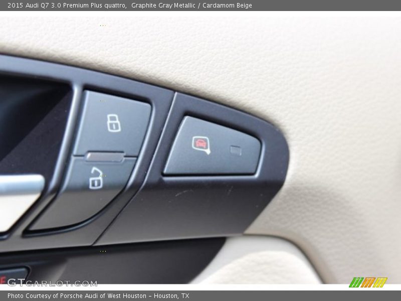 Graphite Gray Metallic / Cardamom Beige 2015 Audi Q7 3.0 Premium Plus quattro