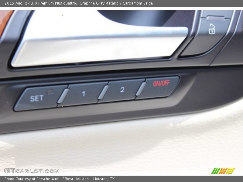 Graphite Gray Metallic / Cardamom Beige 2015 Audi Q7 3.0 Premium Plus quattro
