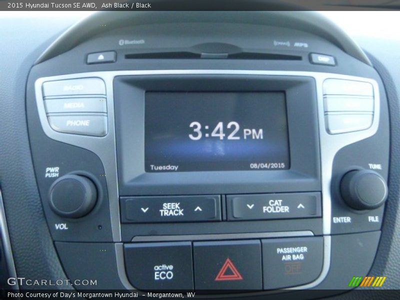 Ash Black / Black 2015 Hyundai Tucson SE AWD