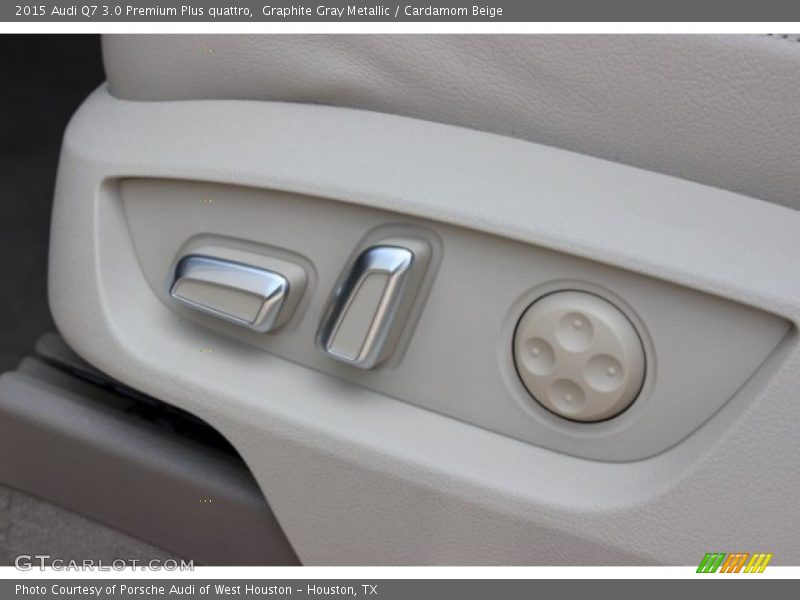 Graphite Gray Metallic / Cardamom Beige 2015 Audi Q7 3.0 Premium Plus quattro