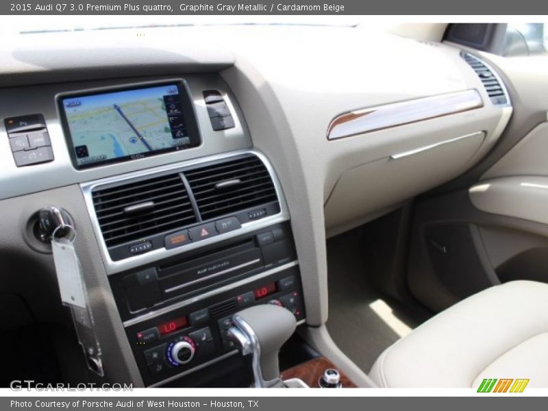 Graphite Gray Metallic / Cardamom Beige 2015 Audi Q7 3.0 Premium Plus quattro