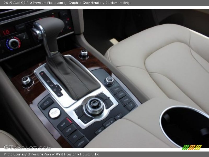 Graphite Gray Metallic / Cardamom Beige 2015 Audi Q7 3.0 Premium Plus quattro