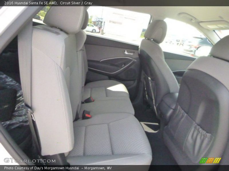 Circuit Silver / Gray 2016 Hyundai Santa Fe SE AWD