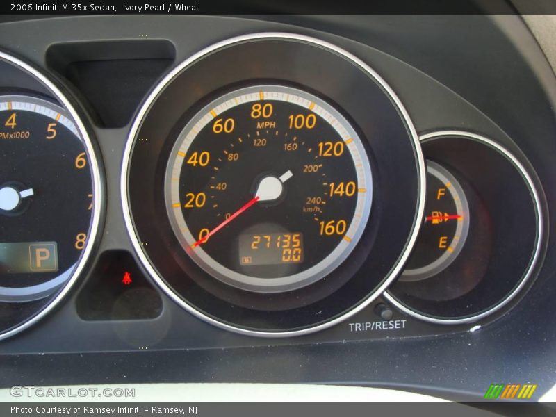 Ivory Pearl / Wheat 2006 Infiniti M 35x Sedan