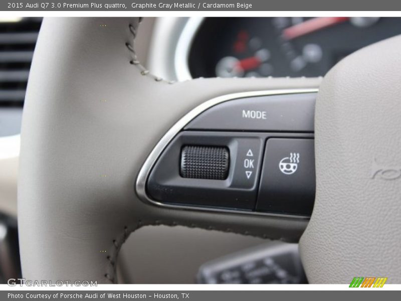 Graphite Gray Metallic / Cardamom Beige 2015 Audi Q7 3.0 Premium Plus quattro