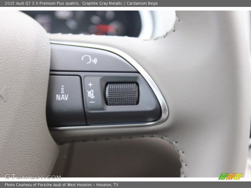 Graphite Gray Metallic / Cardamom Beige 2015 Audi Q7 3.0 Premium Plus quattro