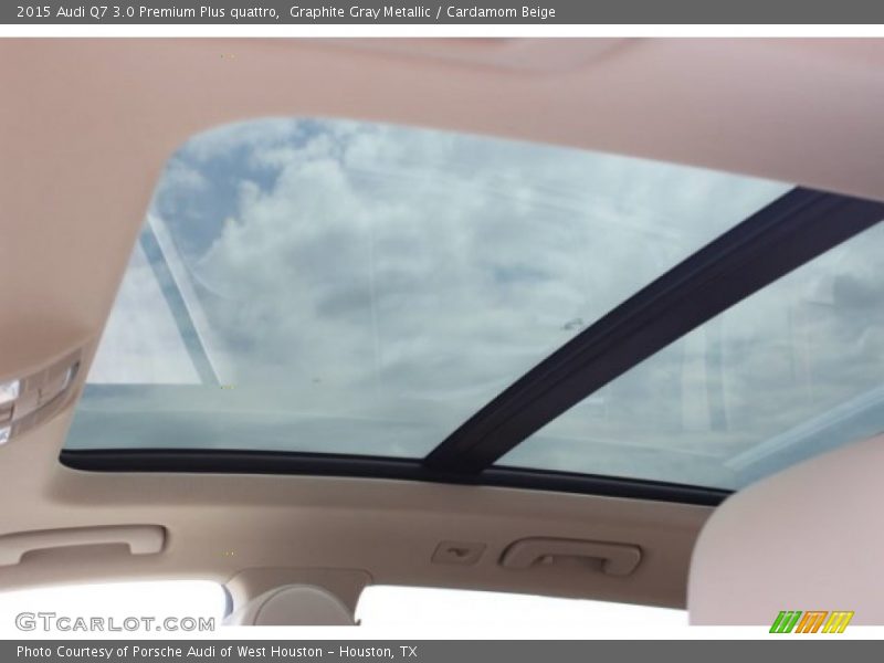 Graphite Gray Metallic / Cardamom Beige 2015 Audi Q7 3.0 Premium Plus quattro