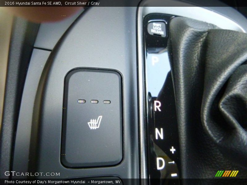 Circuit Silver / Gray 2016 Hyundai Santa Fe SE AWD