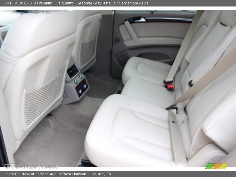 Graphite Gray Metallic / Cardamom Beige 2015 Audi Q7 3.0 Premium Plus quattro