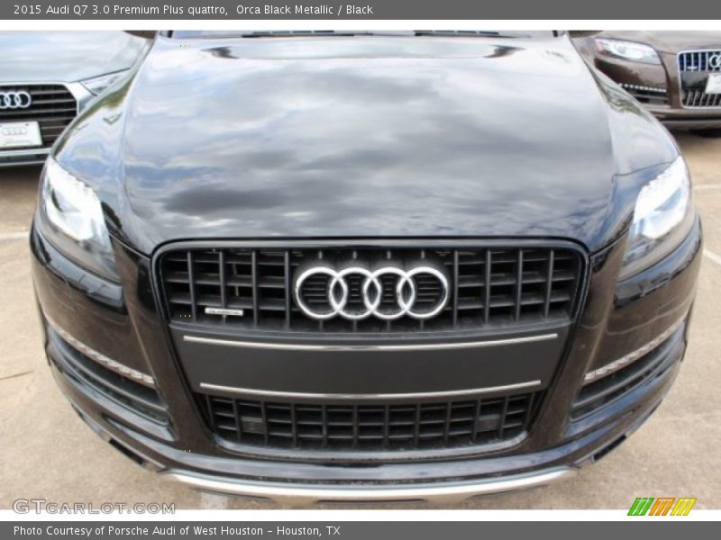 Orca Black Metallic / Black 2015 Audi Q7 3.0 Premium Plus quattro