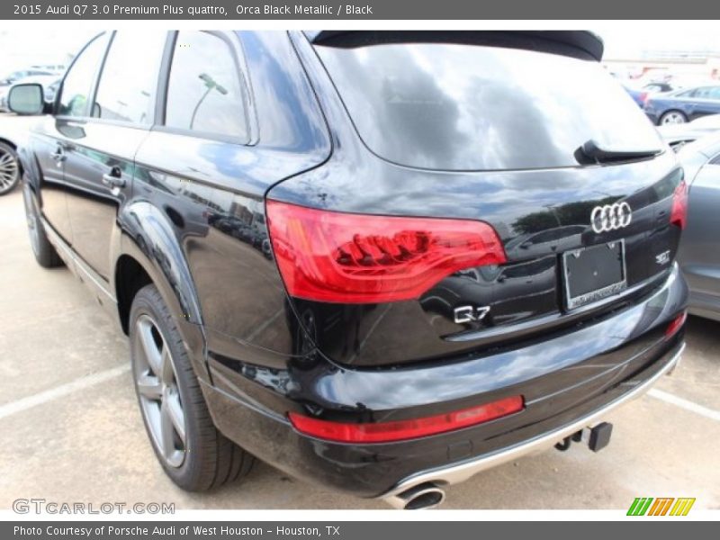 Orca Black Metallic / Black 2015 Audi Q7 3.0 Premium Plus quattro