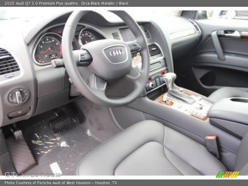 Orca Black Metallic / Black 2015 Audi Q7 3.0 Premium Plus quattro