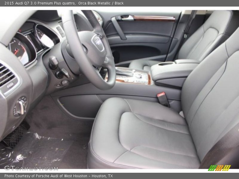 Orca Black Metallic / Black 2015 Audi Q7 3.0 Premium Plus quattro