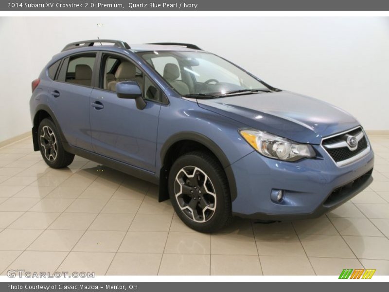 Quartz Blue Pearl / Ivory 2014 Subaru XV Crosstrek 2.0i Premium