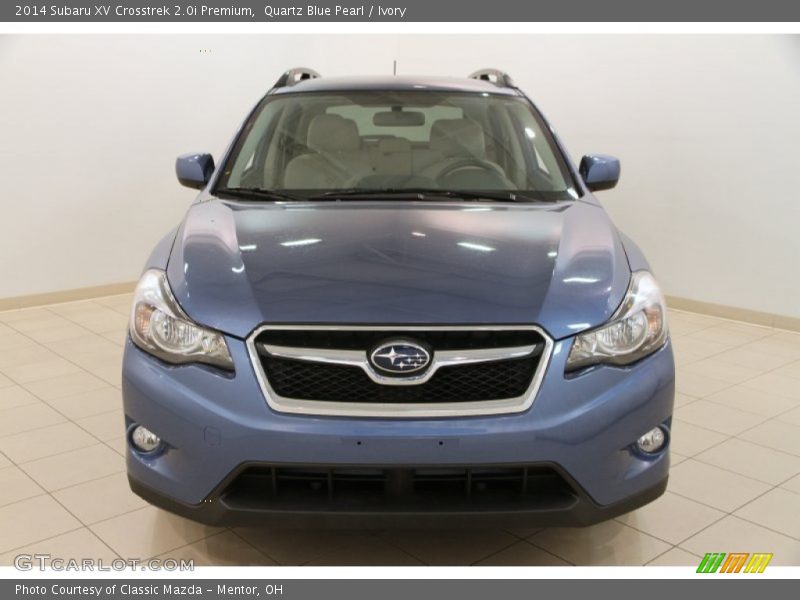 Quartz Blue Pearl / Ivory 2014 Subaru XV Crosstrek 2.0i Premium