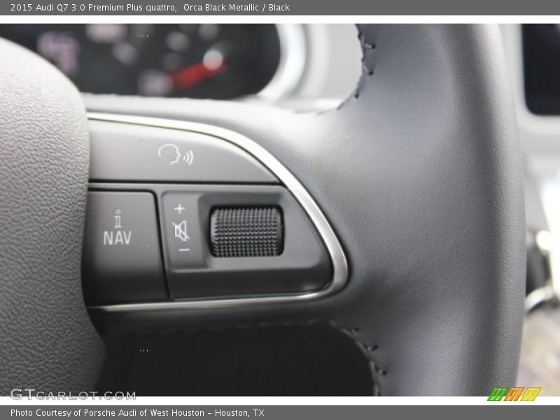 Orca Black Metallic / Black 2015 Audi Q7 3.0 Premium Plus quattro