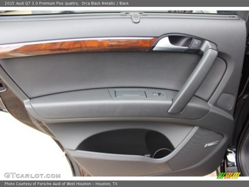 Orca Black Metallic / Black 2015 Audi Q7 3.0 Premium Plus quattro
