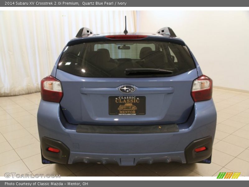 Quartz Blue Pearl / Ivory 2014 Subaru XV Crosstrek 2.0i Premium