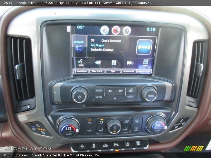 Summit White / High Country Saddle 2015 Chevrolet Silverado 3500HD High Country Crew Cab 4x4