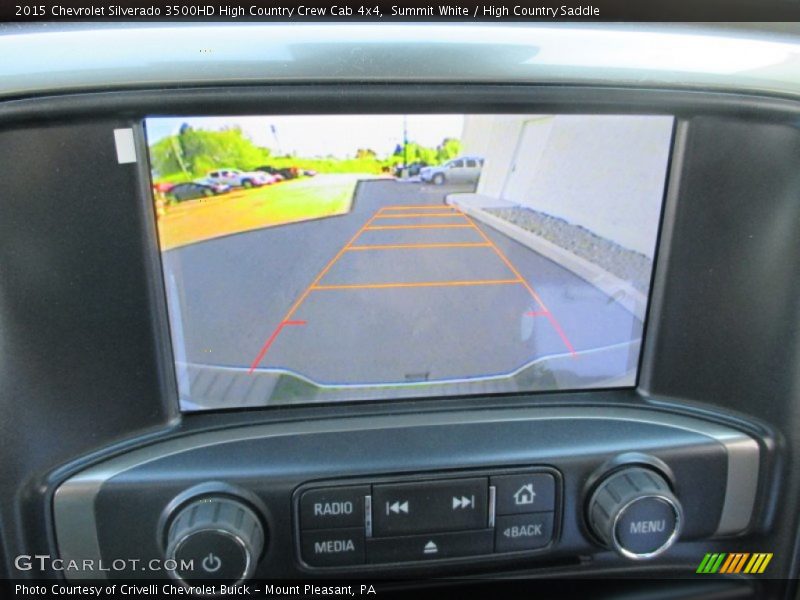 Summit White / High Country Saddle 2015 Chevrolet Silverado 3500HD High Country Crew Cab 4x4