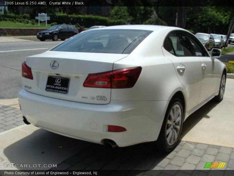 Crystal White / Black 2006 Lexus IS 250 AWD