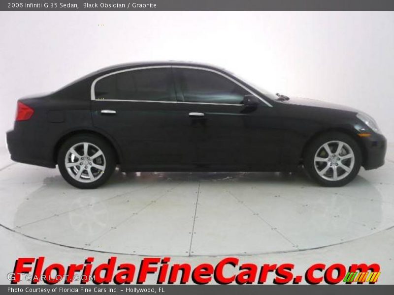Black Obsidian / Graphite 2006 Infiniti G 35 Sedan