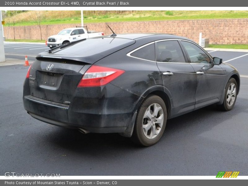 Crystal Black Pearl / Black 2010 Honda Accord Crosstour EX-L 4WD