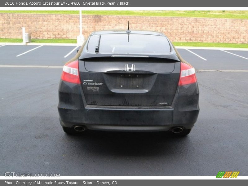 Crystal Black Pearl / Black 2010 Honda Accord Crosstour EX-L 4WD