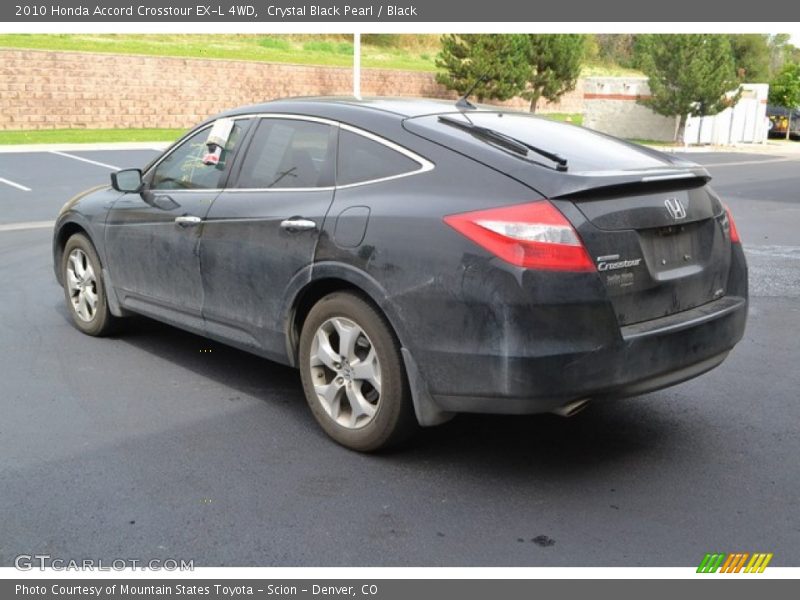 Crystal Black Pearl / Black 2010 Honda Accord Crosstour EX-L 4WD