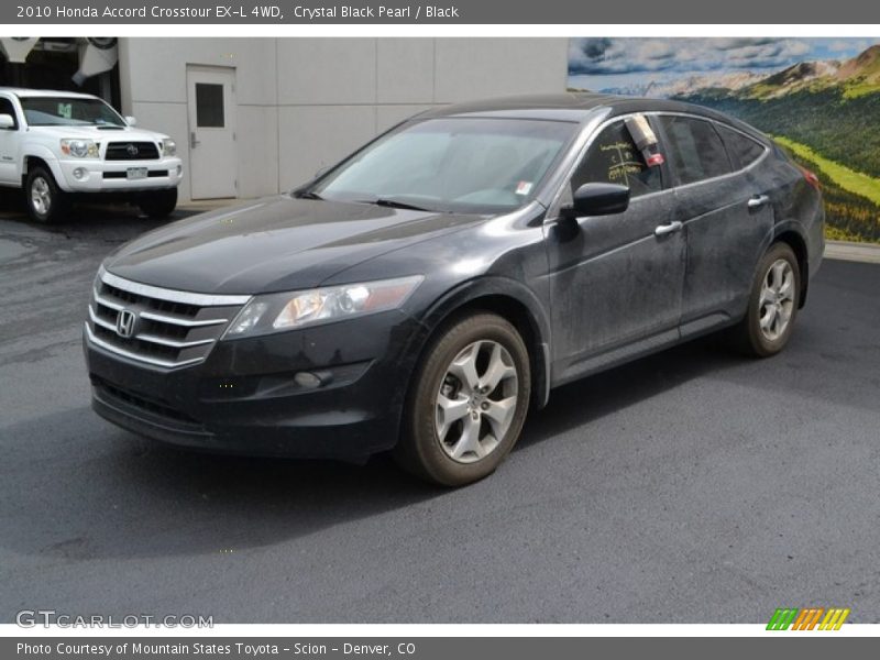 Crystal Black Pearl / Black 2010 Honda Accord Crosstour EX-L 4WD