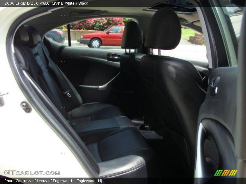 Crystal White / Black 2006 Lexus IS 250 AWD