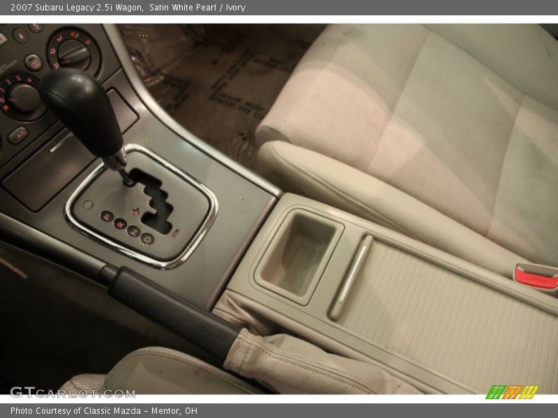 Satin White Pearl / Ivory 2007 Subaru Legacy 2.5i Wagon