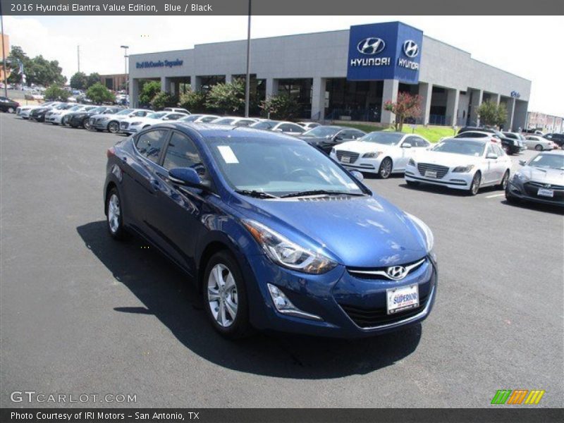 Blue / Black 2016 Hyundai Elantra Value Edition