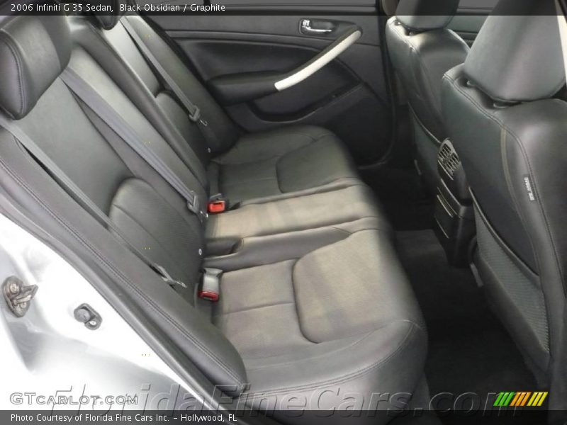 Black Obsidian / Graphite 2006 Infiniti G 35 Sedan