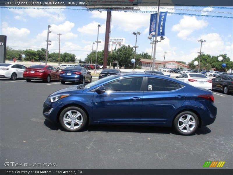 Blue / Black 2016 Hyundai Elantra Value Edition